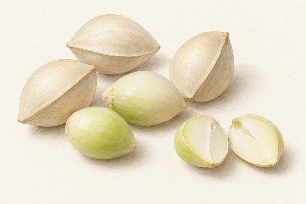 Ginkgo seed — Dried materia medica