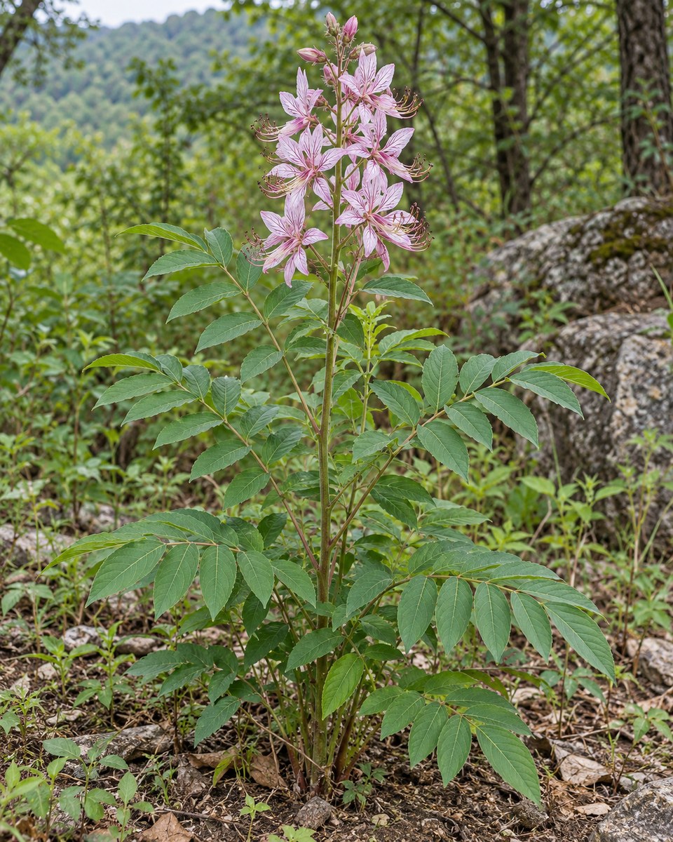 Bai Xian Pi · densefruit pittany root bark — Living plant / source habitat