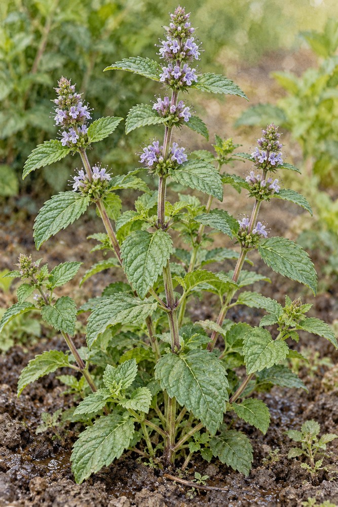 Field mint — Living plant / source habitat
