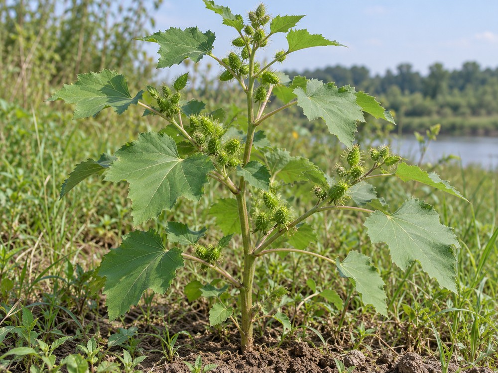 Cang Er Zi — Living plant / source habitat