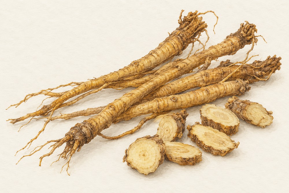 Chinese thorowax root — dried materia medica