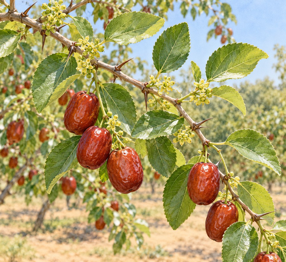Jujube — Living plant / source habitat