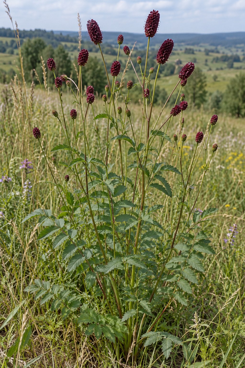 Di Yu · great burnet root — Living plant / source habitat