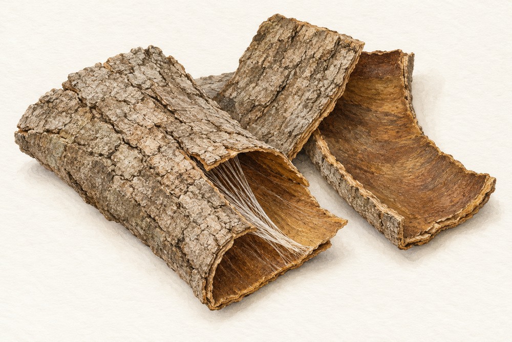 Eucommia bark — dried materia medica