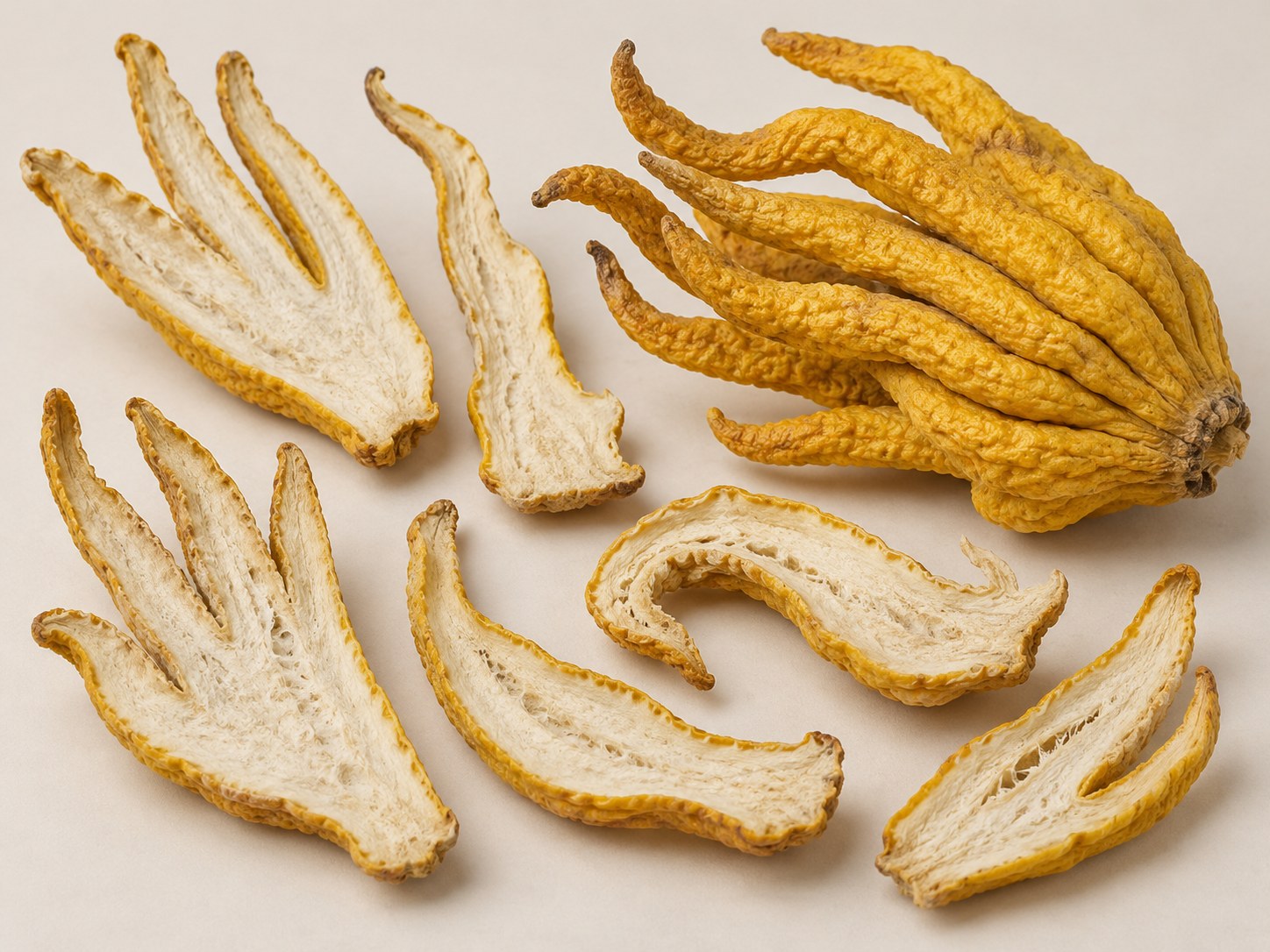 Fo Shou · Finger citron — Dried materia medica