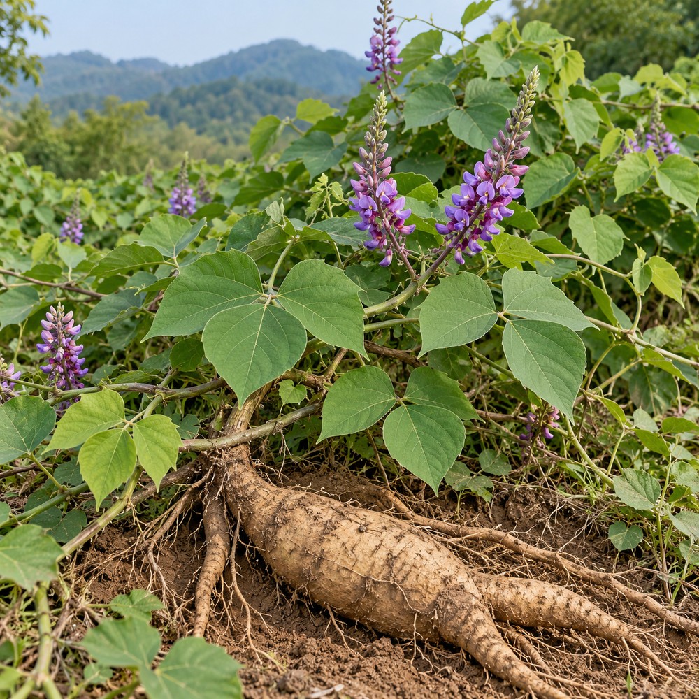 Kudzu root — Living plant / source habitat