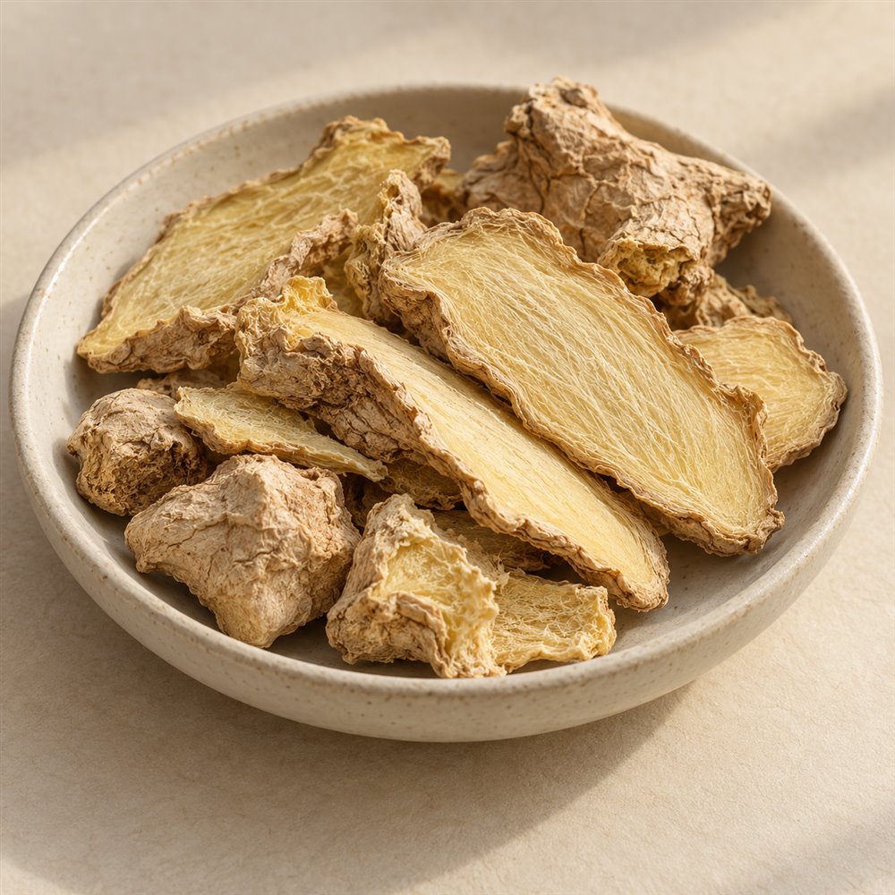 Gừng — dược liệu khô