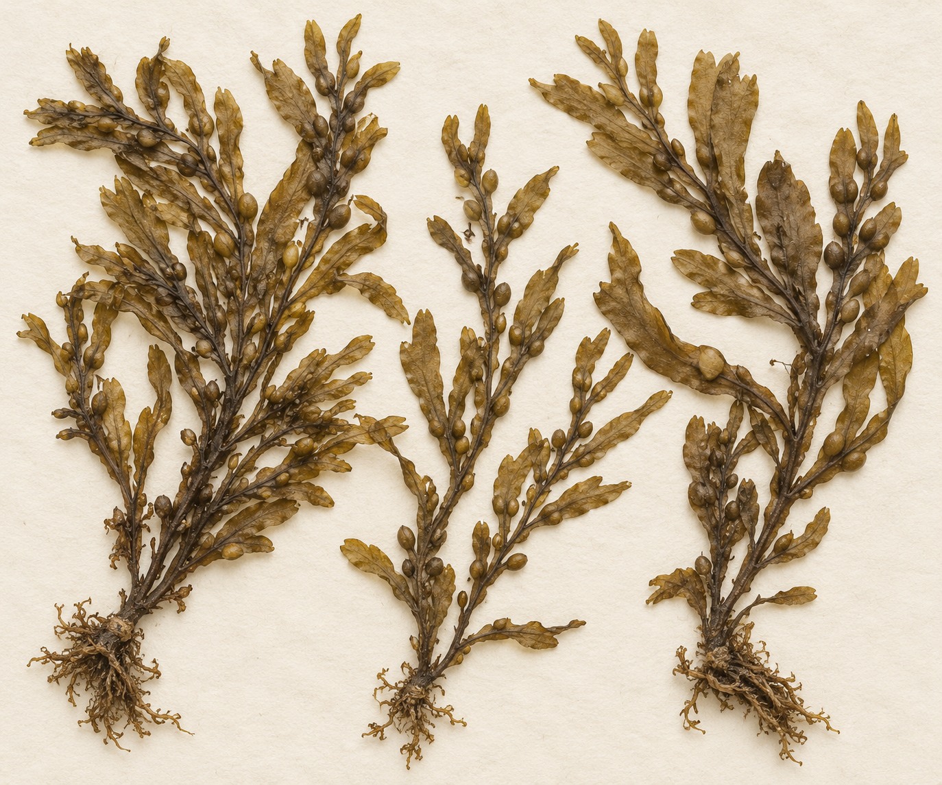 Hai Zao · Sargassum — AI study illustration