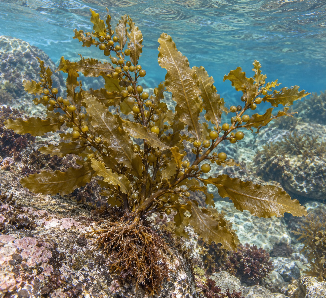 Hai Zao (Sargassum seaweed) — Living plant / source habitat