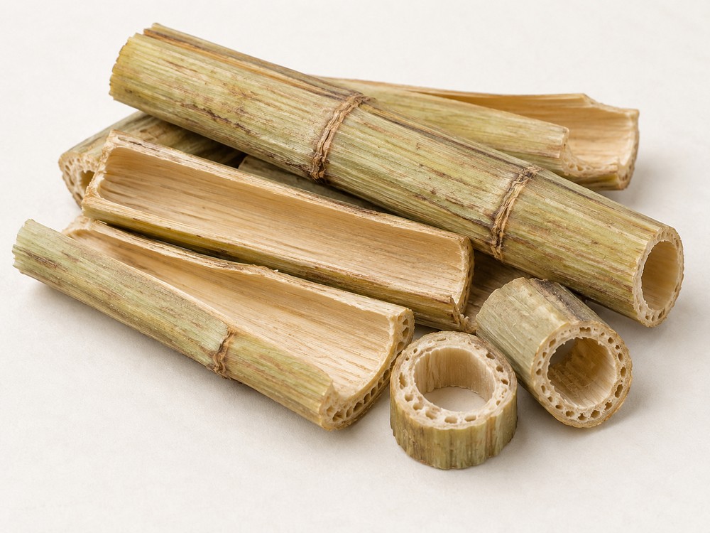 Lotus petiole — dried material