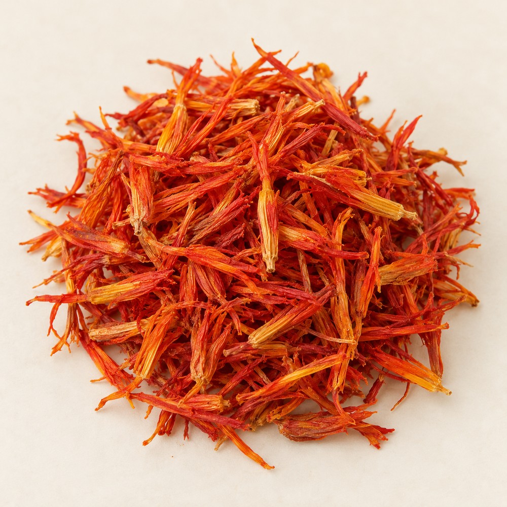 Safflower — Dried materia medica