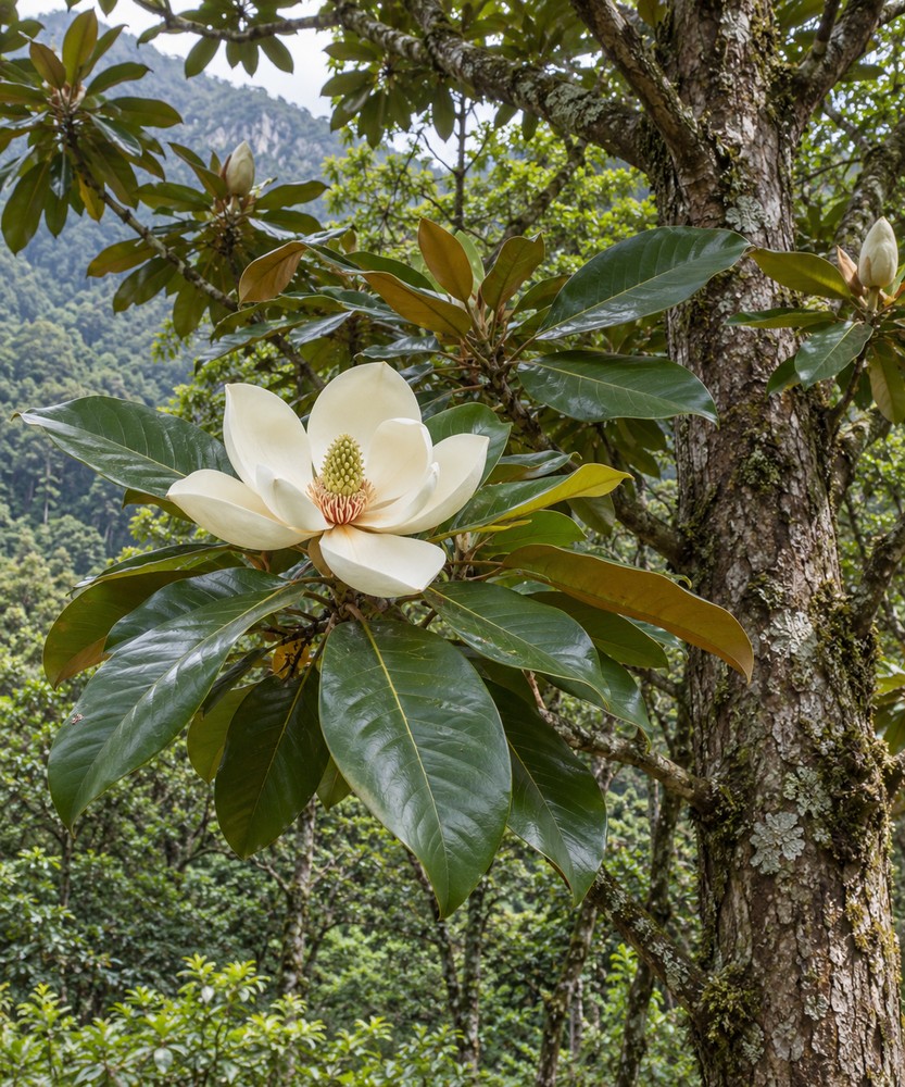 Magnolia bark — Living plant / source habitat
