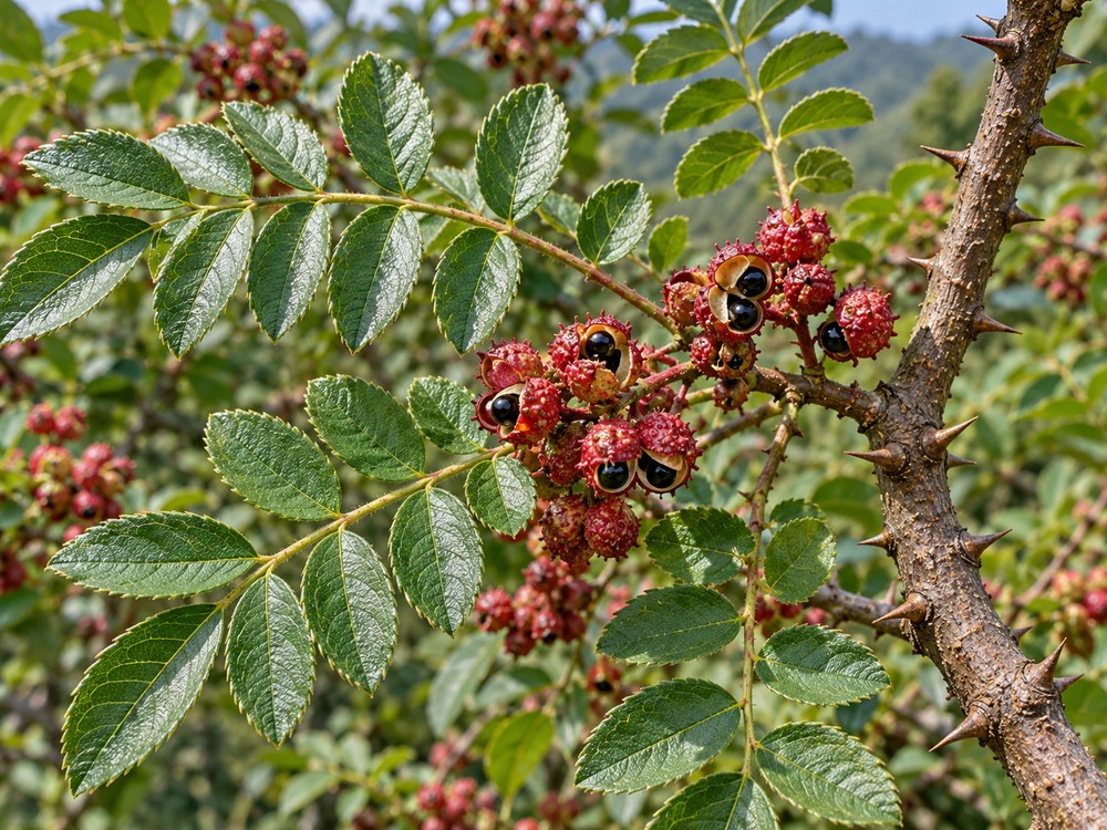 Sichuan pepper pericarp — Living plant / source habitat