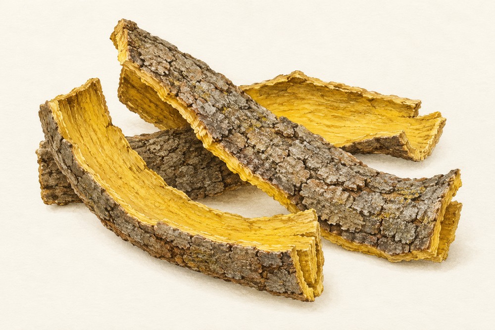 Amur corktree bark — dried materia medica