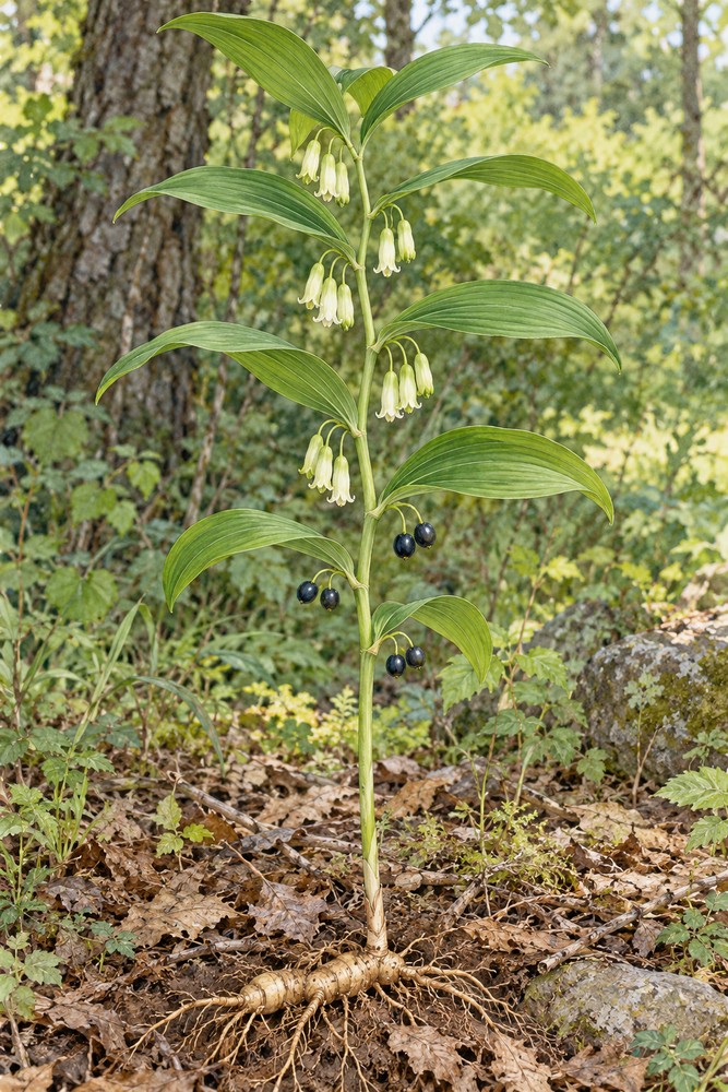 Siberian Solomon's seal — Living plant / source habitat