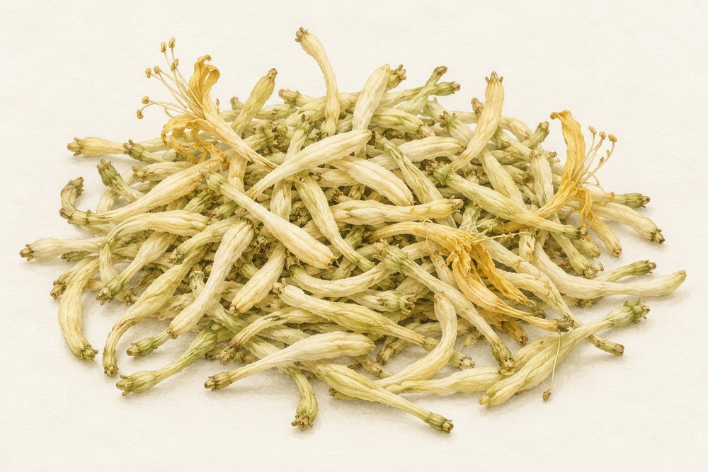 Japanese honeysuckle — Dried materia medica