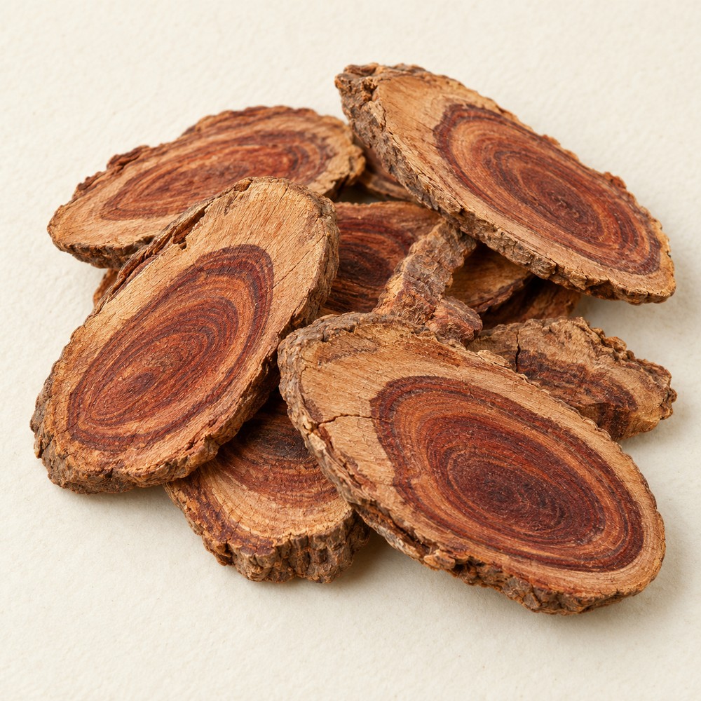 Suberect spatholobus stem — Dried materia medica