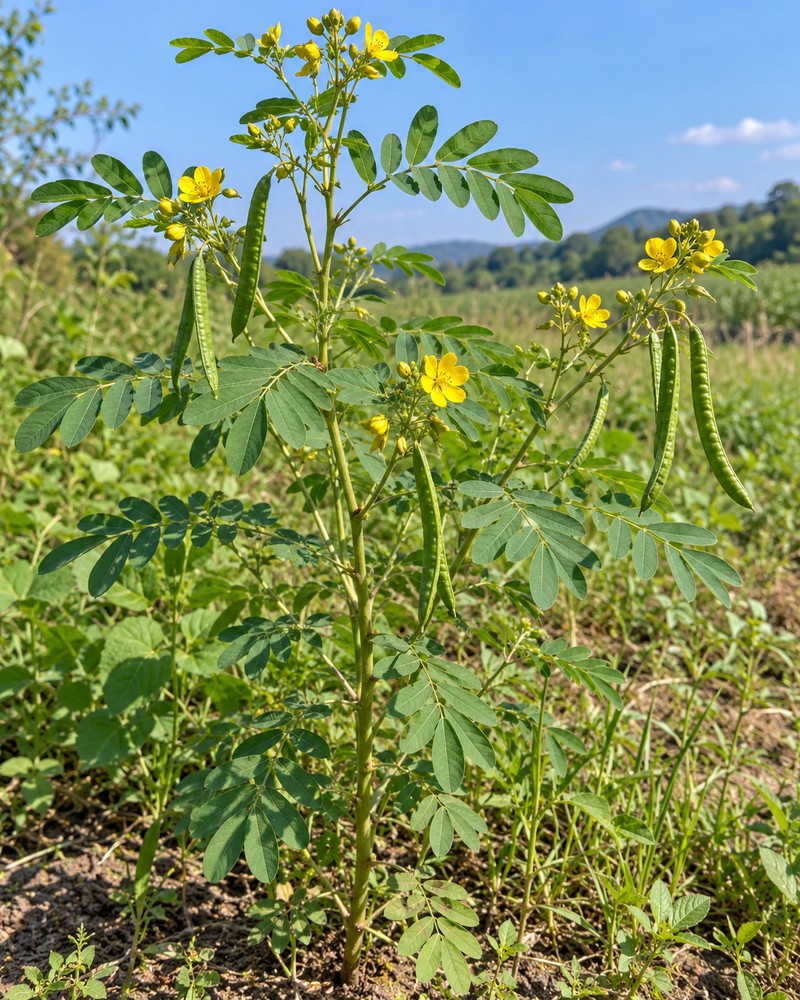 Jue Ming Zi · sickle senna seed — Living plant / source habitat