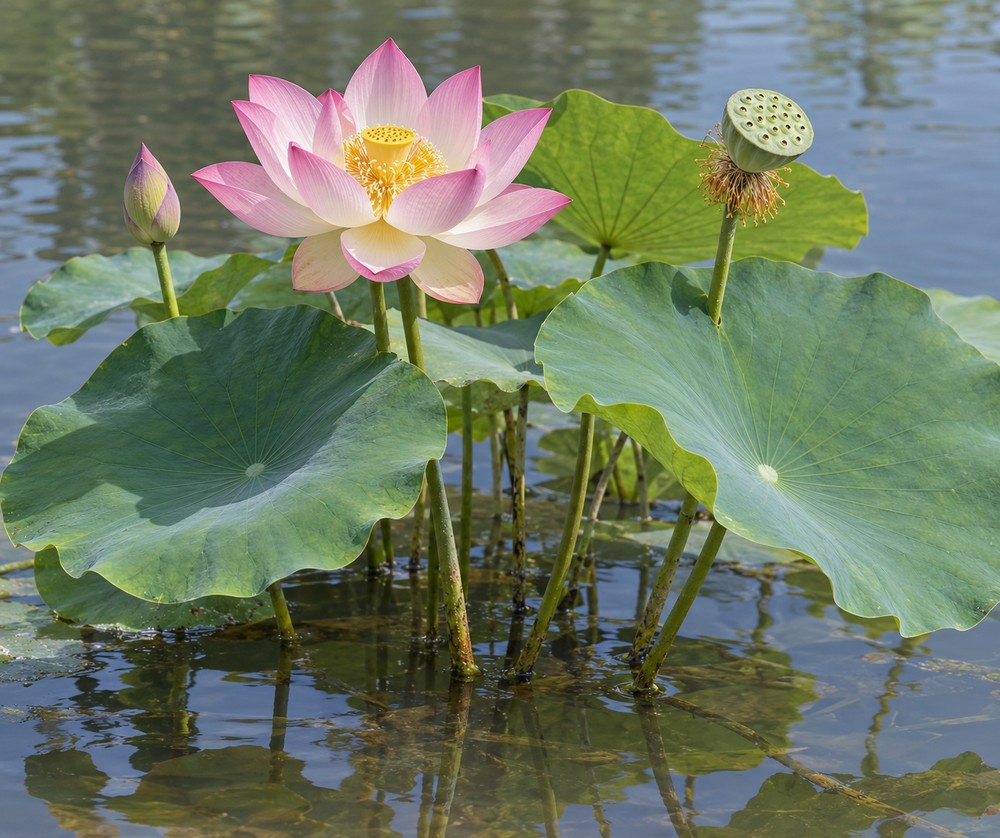 Lotus seed — Living plant / source habitat