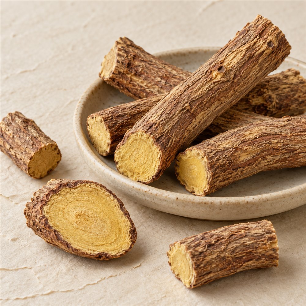 Cam thảo — dược liệu khô
