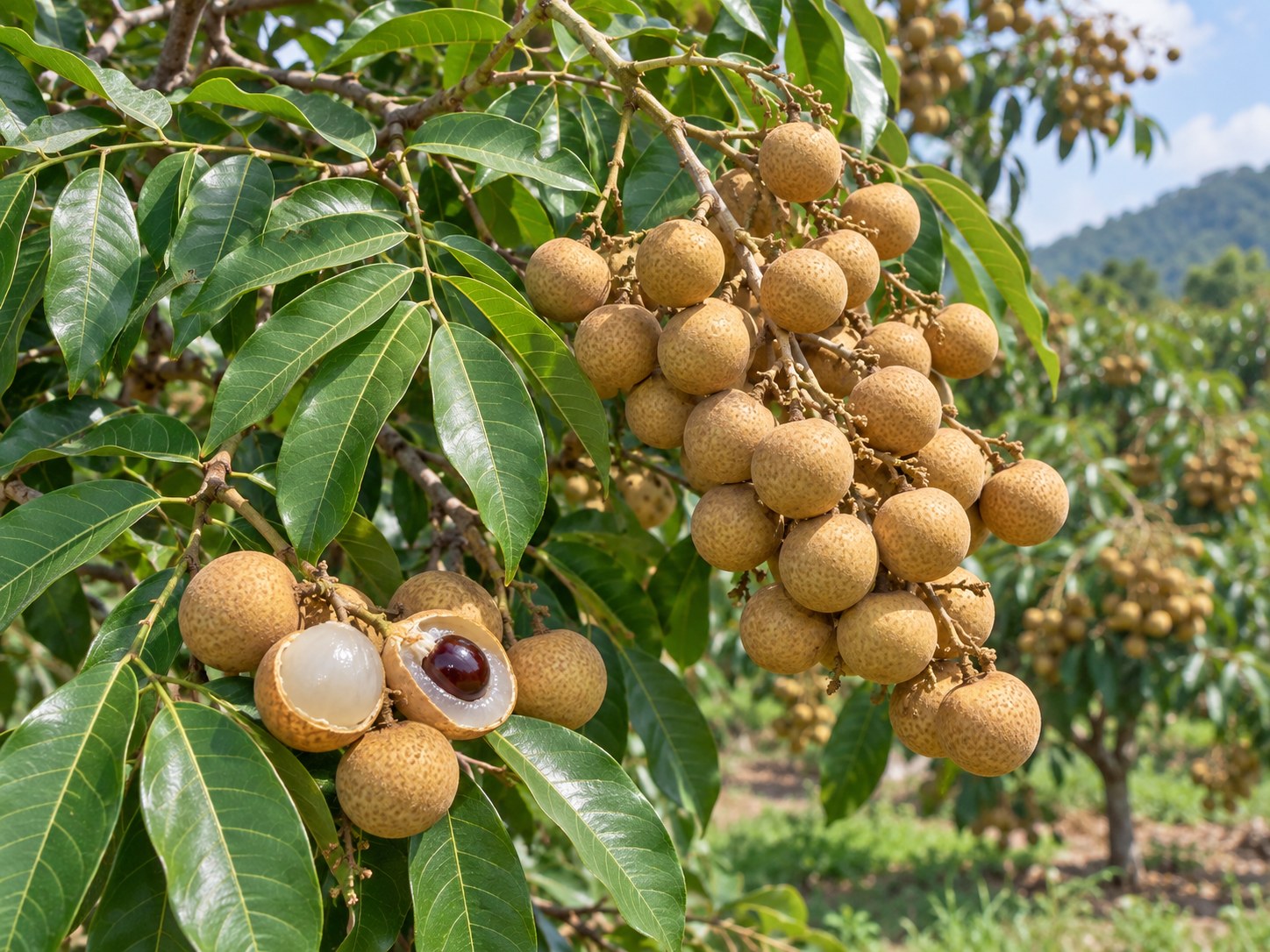 Long Yan Rou · Longan aril — Living plant / source habitat