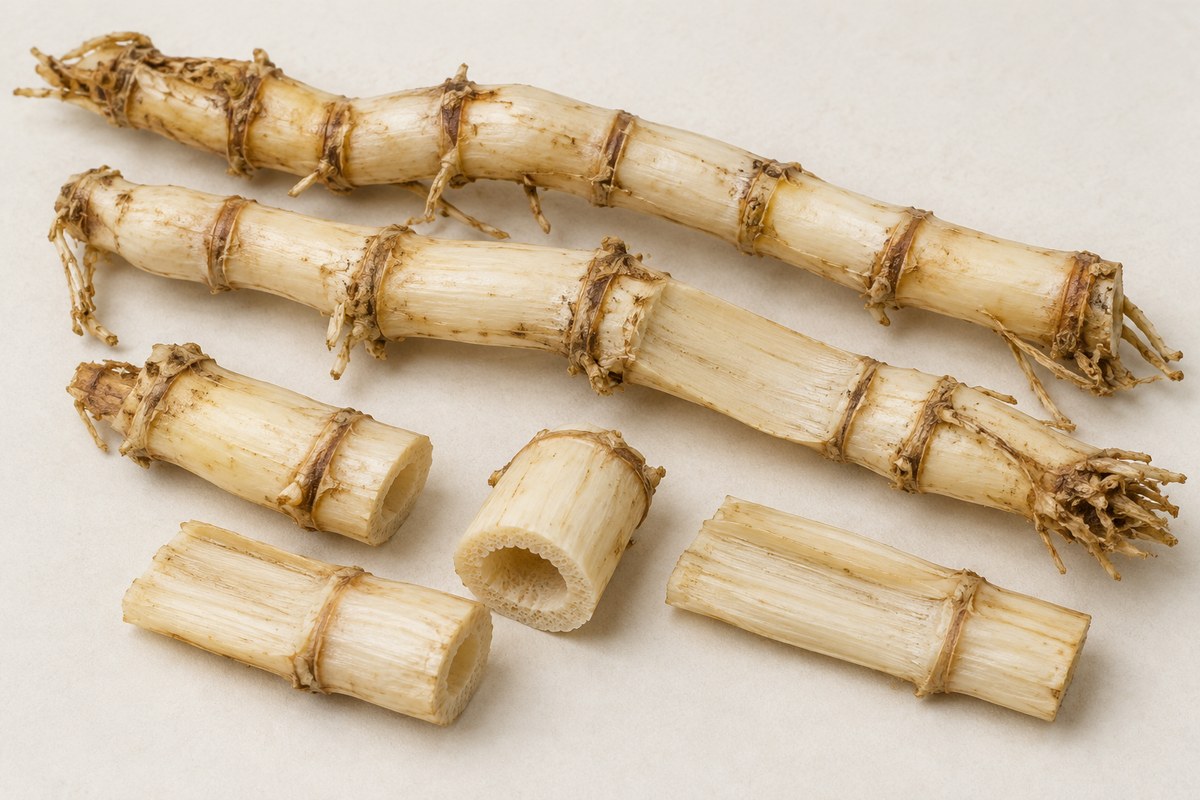 Lu Gen · reed rhizome — Dried materia medica