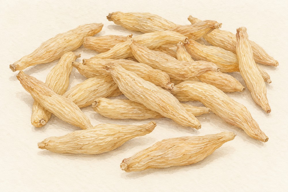 Mai Dong — dried material