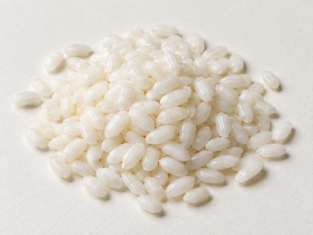 Glutinous rice — dried material