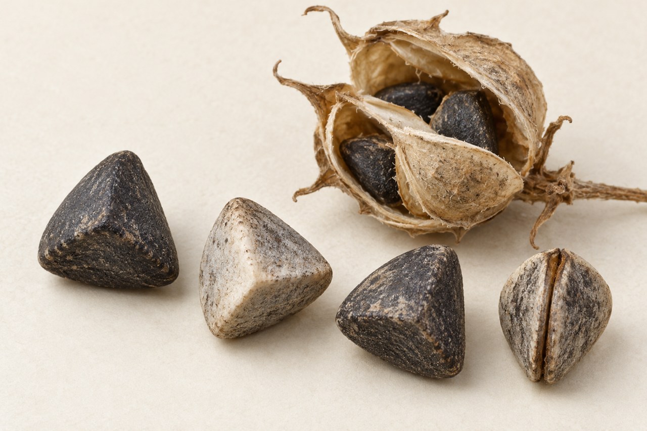 Qianniuzi · lobedleaf pharbitis seed — Dried materia medica