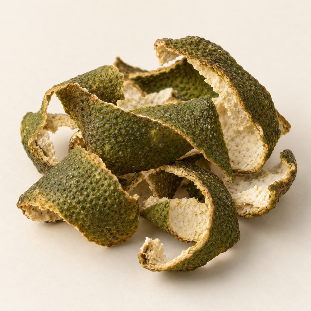 Immature tangerine peel — Dried materia medica