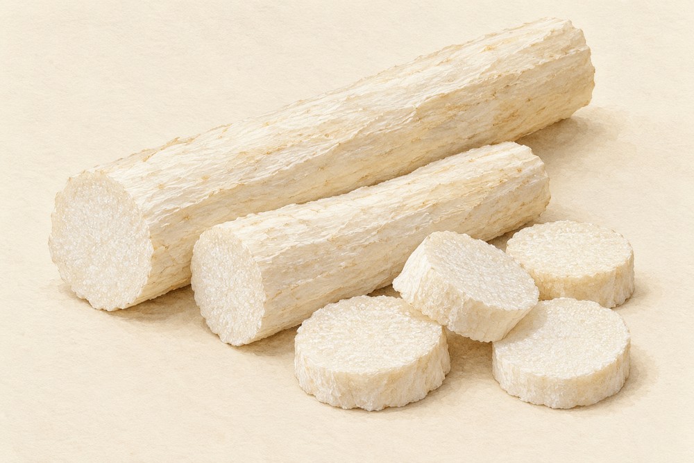 Chinese yam — dried material
