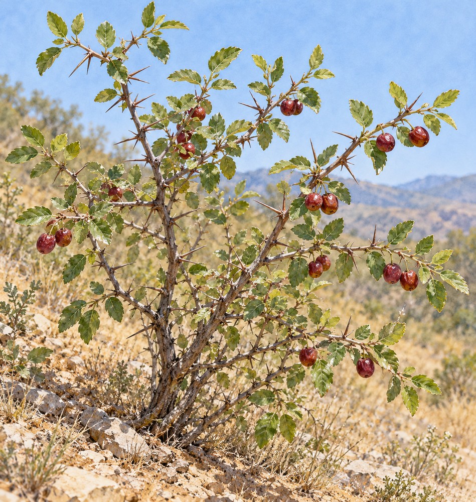 Sour jujube seed — Living plant / source habitat