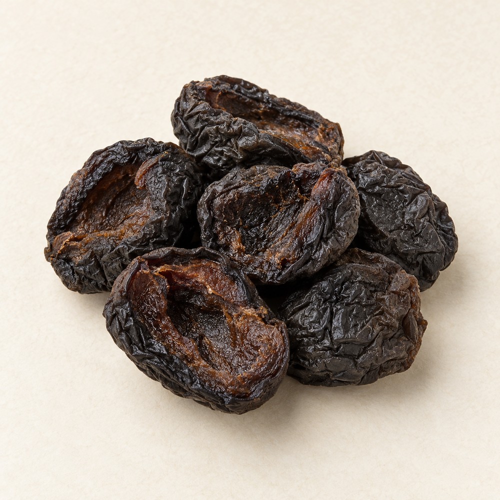 Smoked mume fruit — dried materia medica