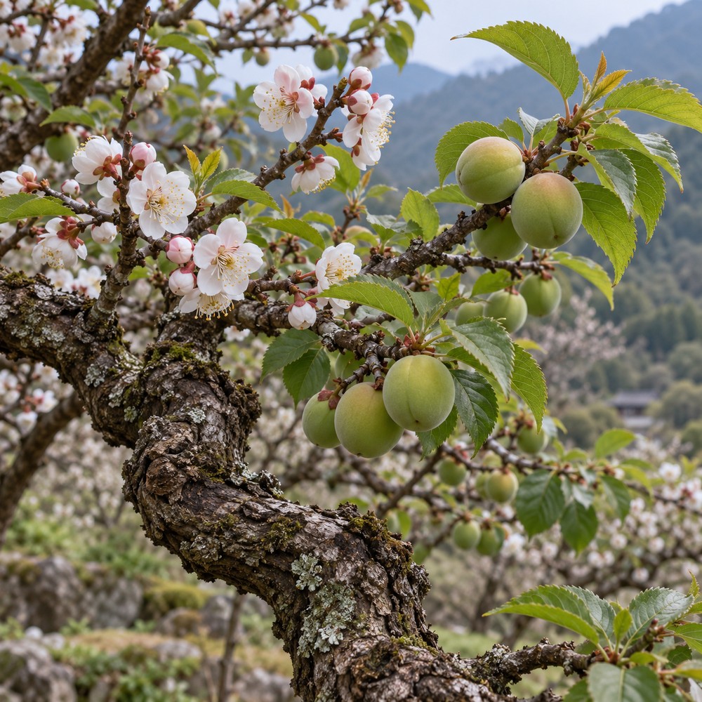 Smoked mume fruit — Living plant / source habitat