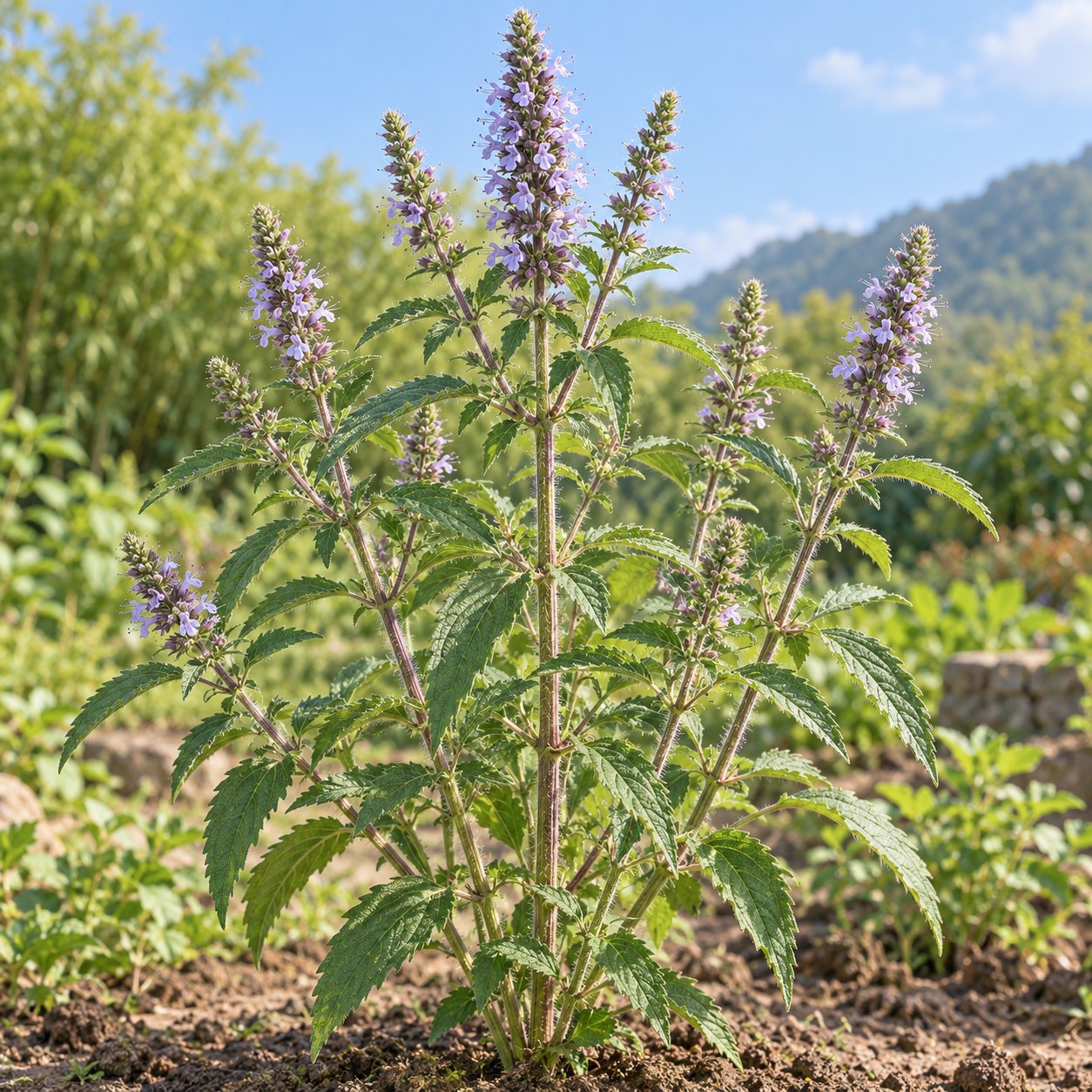 Xiang Ru · Chinese Mosla — Living plant / source habitat