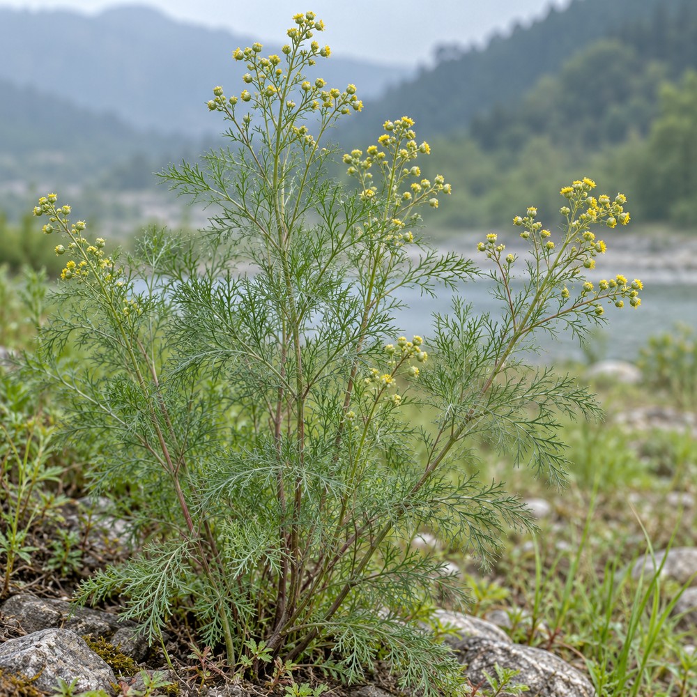 Capillary wormwood herb — Living plant / source habitat