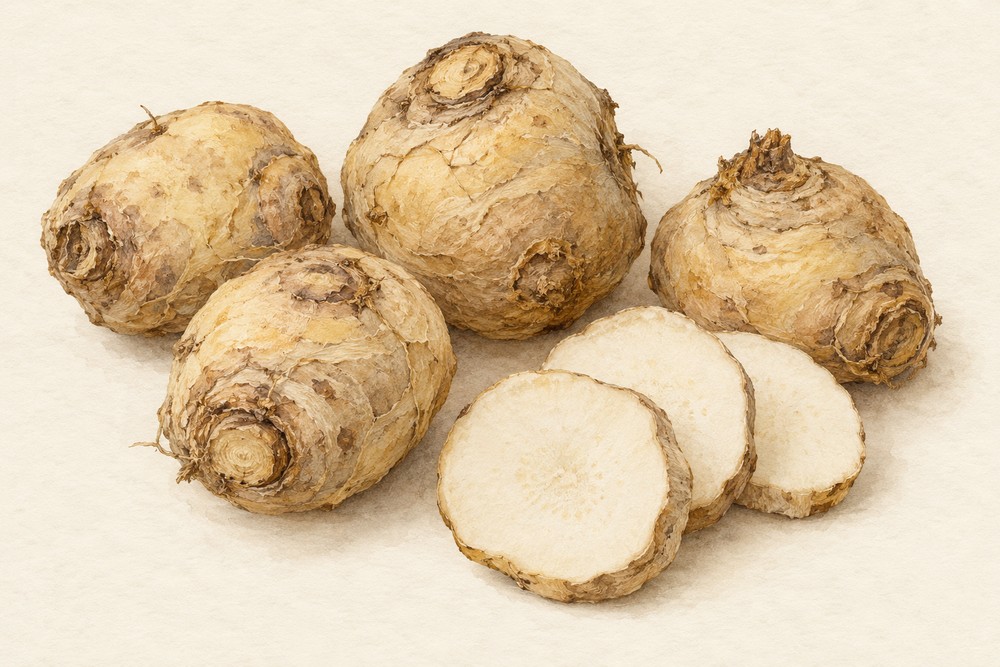 Oriental waterplantain — Dried materia medica