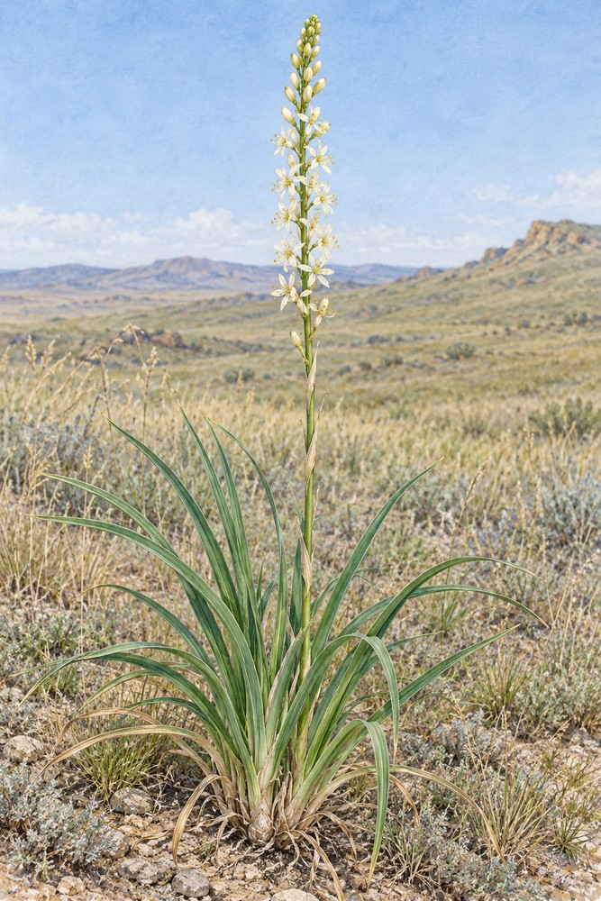 Anemarrhena rhizome — Living plant / source habitat